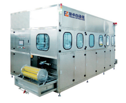 FZ-4096VTGF型多臂式碳氢化合物全自动超声波清洗干燥系统